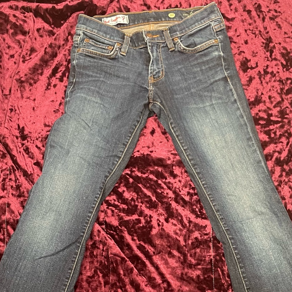 Vintage and fun Red Engine sz 27 style is Scarlett flare jeans